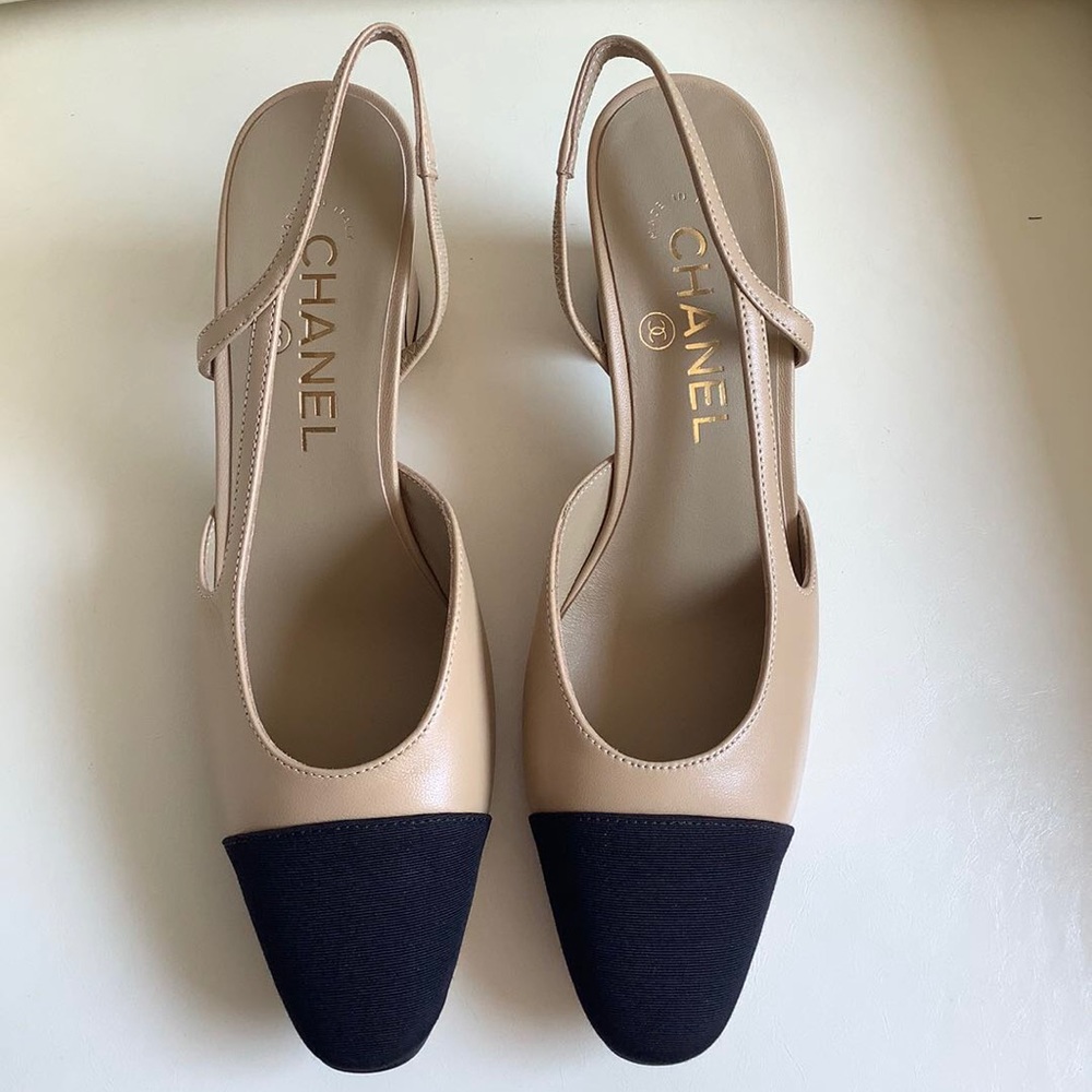Chanel slingbacks